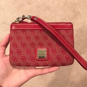 Dooney & Bourke wristlet with strap